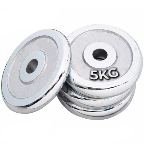 Disco Hierro Cromado 5Kg Expert Compacto Pesa P/ Barras y mancuernas Disco Hierro Cromado 5Kg Expert Compacto Pesa P/ Barras y mancuernas