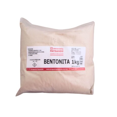 Bentonita 1 Kg Bentonita 1 Kg