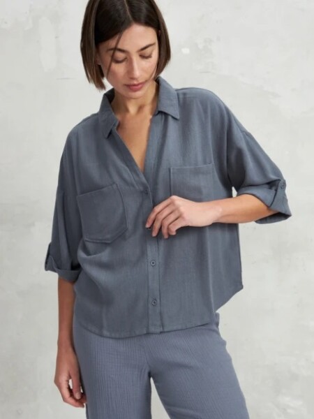 CAMISA N.SAILS 20702 PLOMO