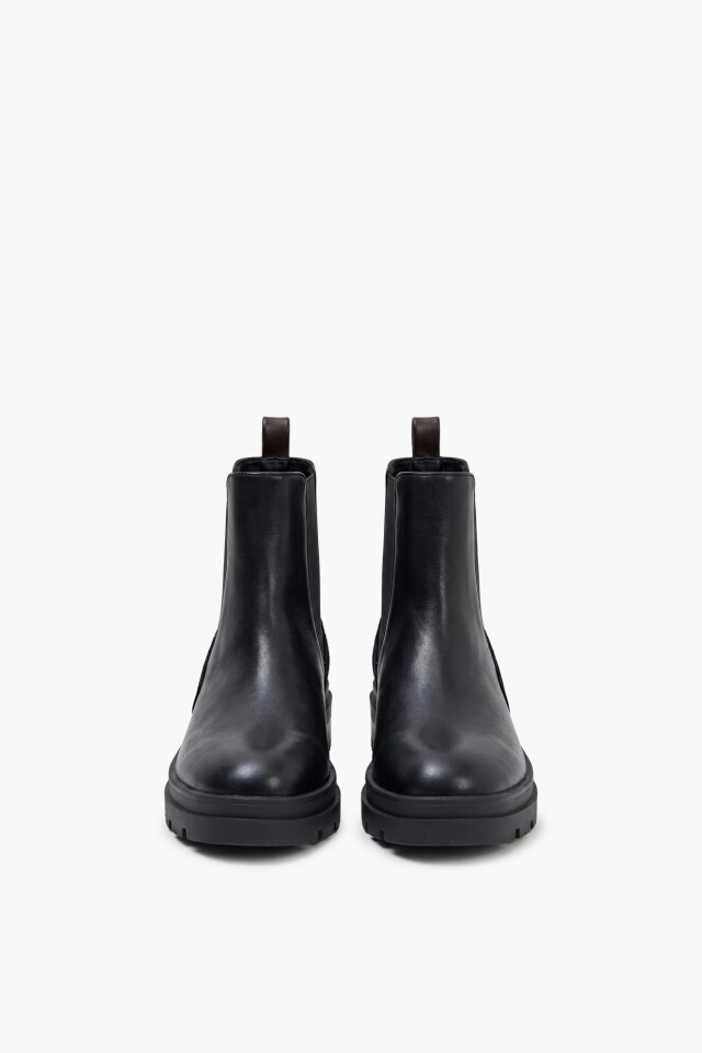 Bota combinada negro