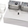 Freidora Eléctrica 2 Cubos de 5,5 Lts + 2 Can Perpetua Freidora Eléctrica 2 Cubos de 5,5 Lts + 2 Can Perpetua