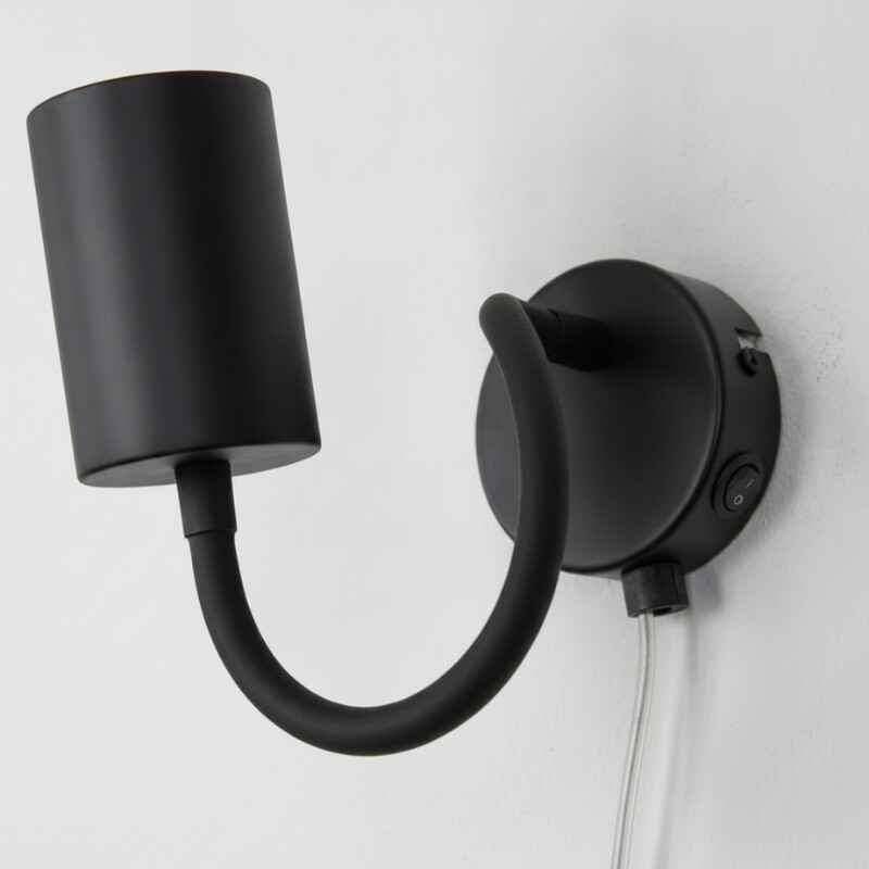 ARTEFACTO DE ADOSAR EN PARED BOLD Luminaria De Pared Bold Orientable Negro