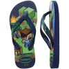 Ojotas Havaianas Kids Minecraft Azul