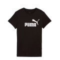 Remera de Mujer Puma Nº1 Logo W Negro - Blanco