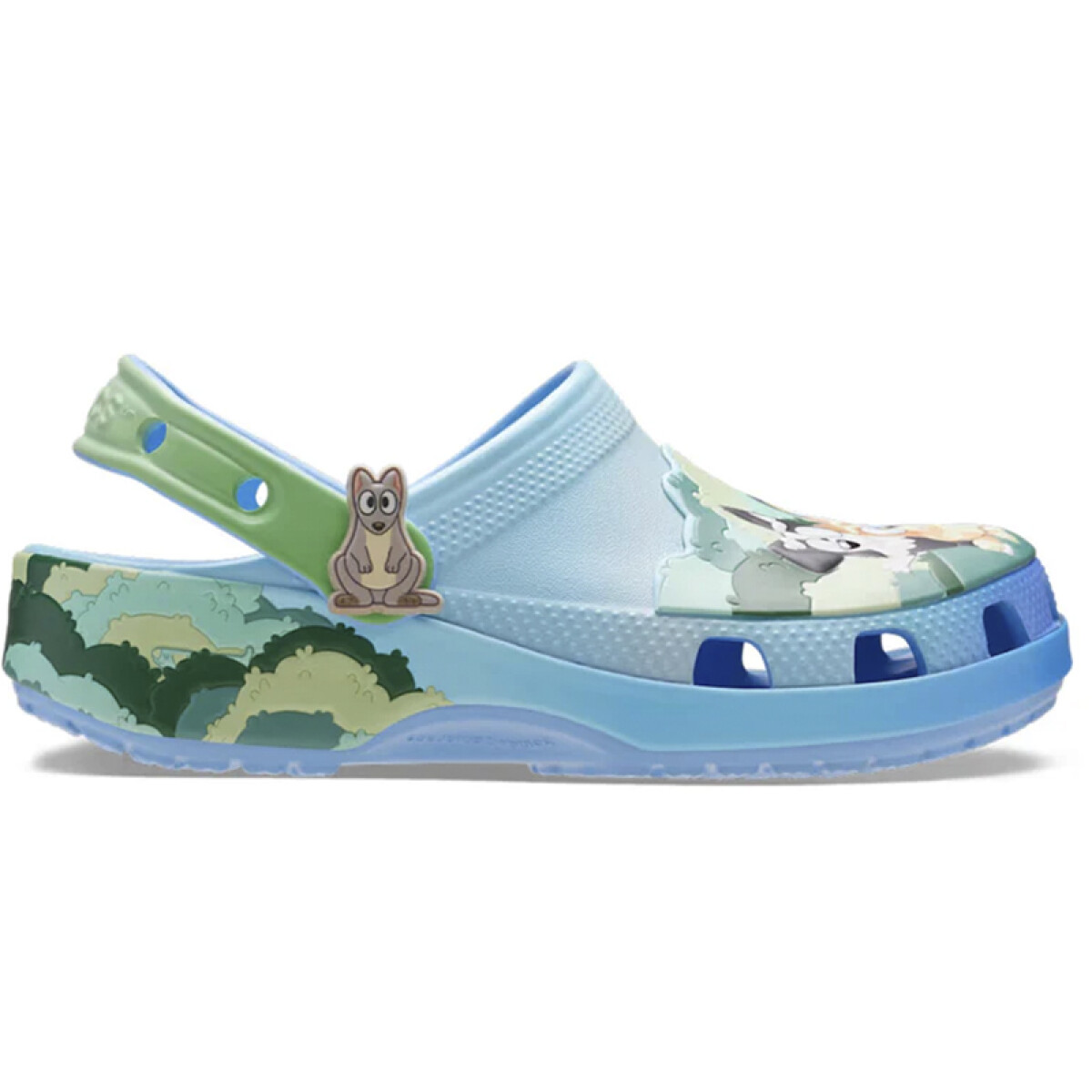 Crocs Classic Clog Bluey - Azul 