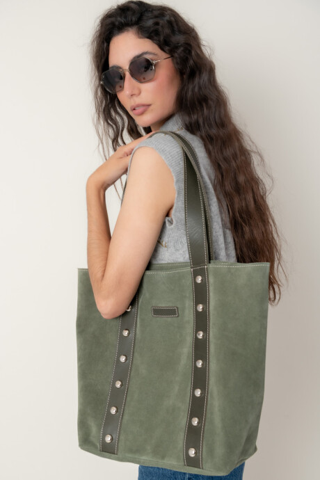 Bolso tatiana Verde gamuza
