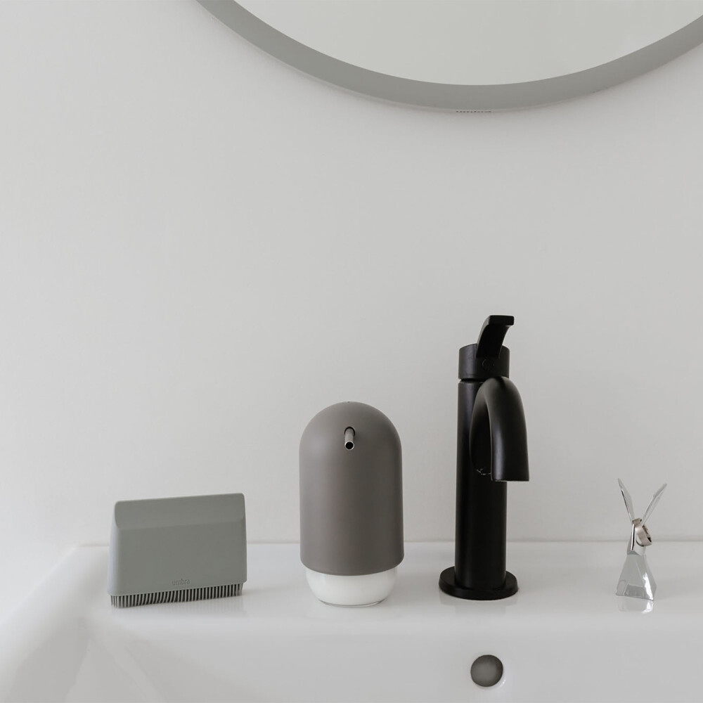 DISPENSADOR POLIPROPILENO GRIS UMBRA TOUCH