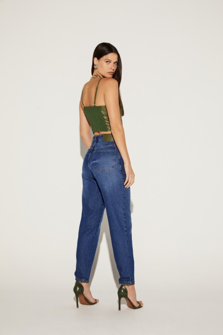 Jean con apliques Kala Azul