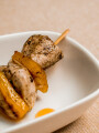 Brochette de pollo Brochette de pollo