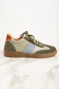 Zapatilla Cuero Combinada Safari