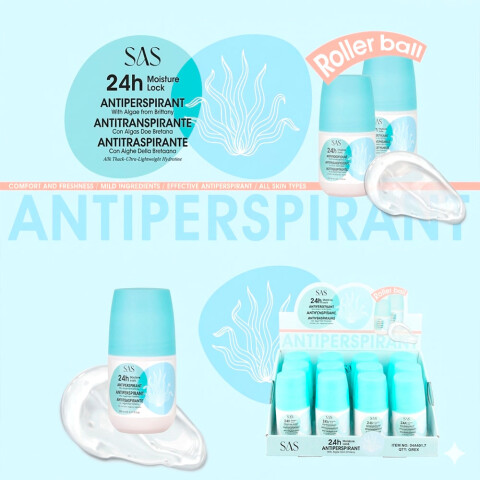 SAS Desodorante antitranspirante 24h 76g Sas Desodorante Antitranspirante 24h 76g