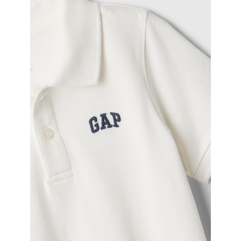 V-IE PIQUE POLO TAPESTRY NAVY 5YRS NEW OFF WHITE