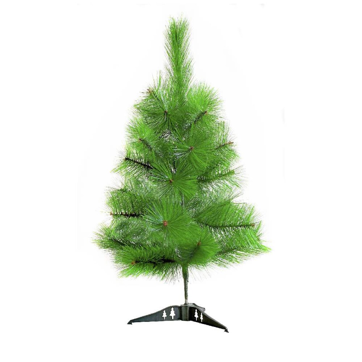 Arbol Navideño 0.60mts Monofilamento Americano Con Nieve 