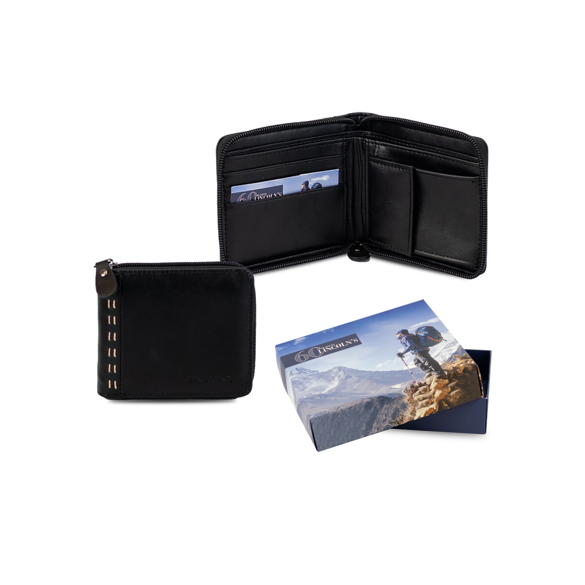 BILLETERA HOMBRE GIOTTO - NEGRO 