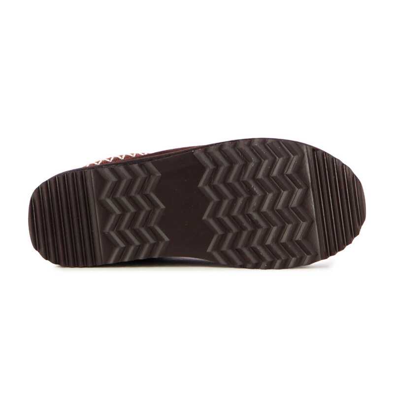 Zueco Country Cuero Mujer Marron