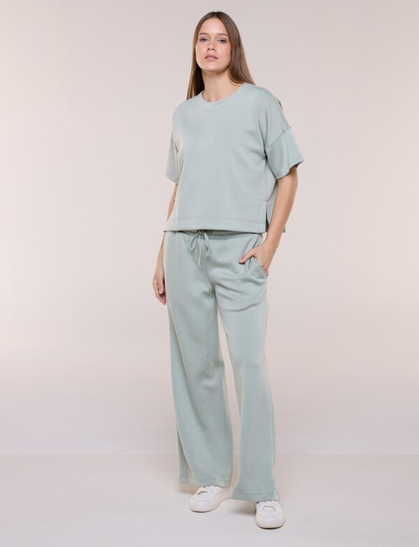 Set Comfy Buzo & Jogger VERDE
