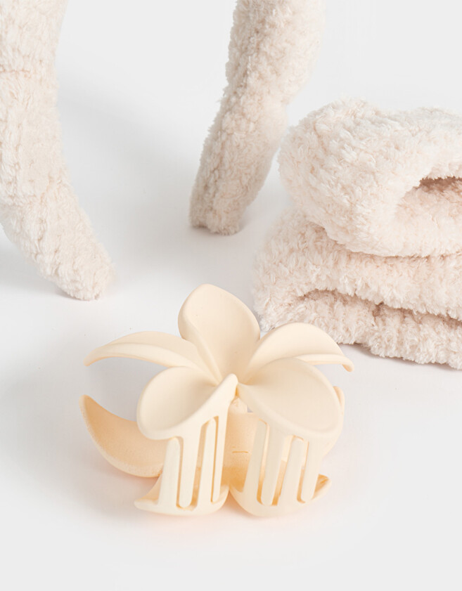 Accesorios Pelo Set Hawaianas Set De Accesorios De Pelo - Blanco Crudo
