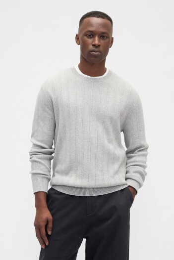 Buzo Cashsoft Hombre B10 Grey Heather