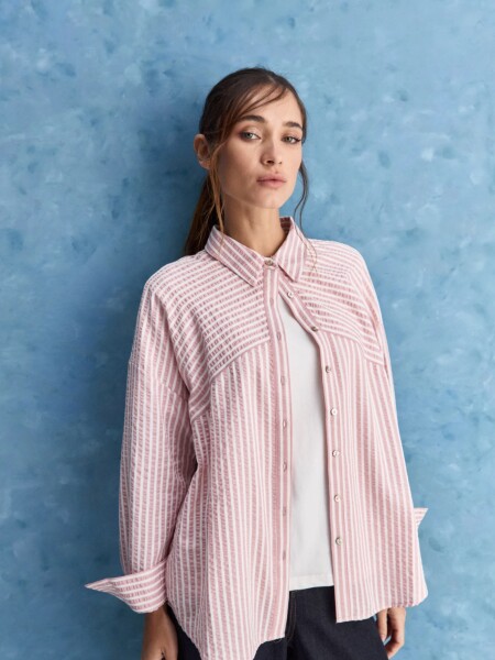 CAMISA ALLIE VELERISTA ROSADO