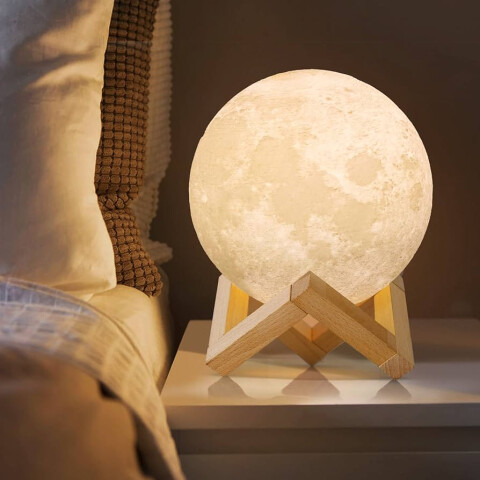 Luna Led Blanca Calida 12cm Luna Led Blanca Calida 12cm
