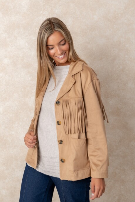 CHAQUETA CRETA Camel