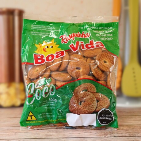 Galleta rosquita Boa Vida de coco Galleta rosquita Boa Vida de coco