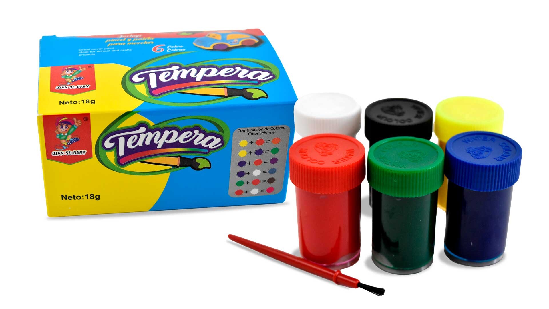 TEMPERA X6PCS 