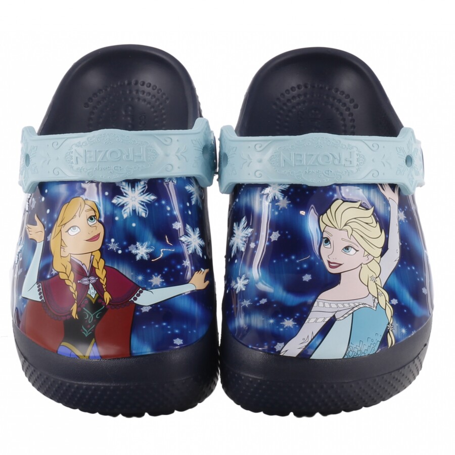 Zuecos Infantiles Crocs Frozen Kids Azul Marino
