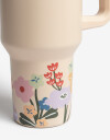 Artículos cocina Vasos Vaso Metálico Floreado - Combinacion Multicolor