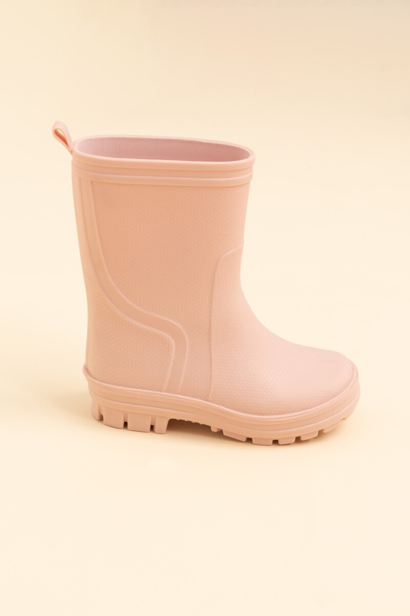 Bota de lluvia Rosa