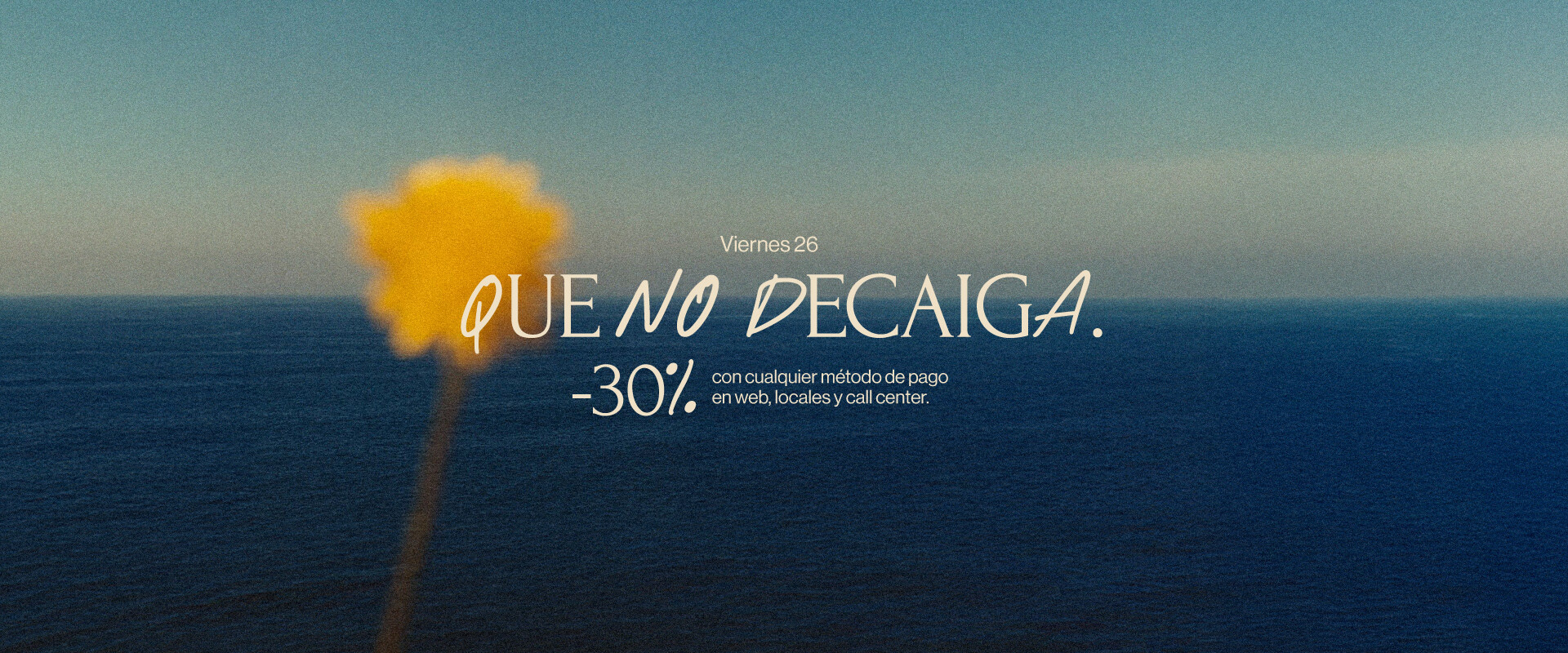 Que no decaiga