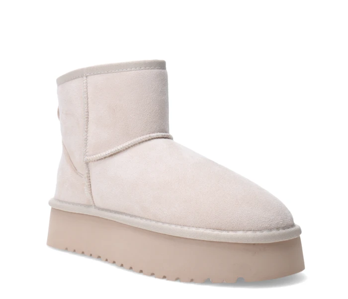 Bota CREEK con plataforma Light Beige