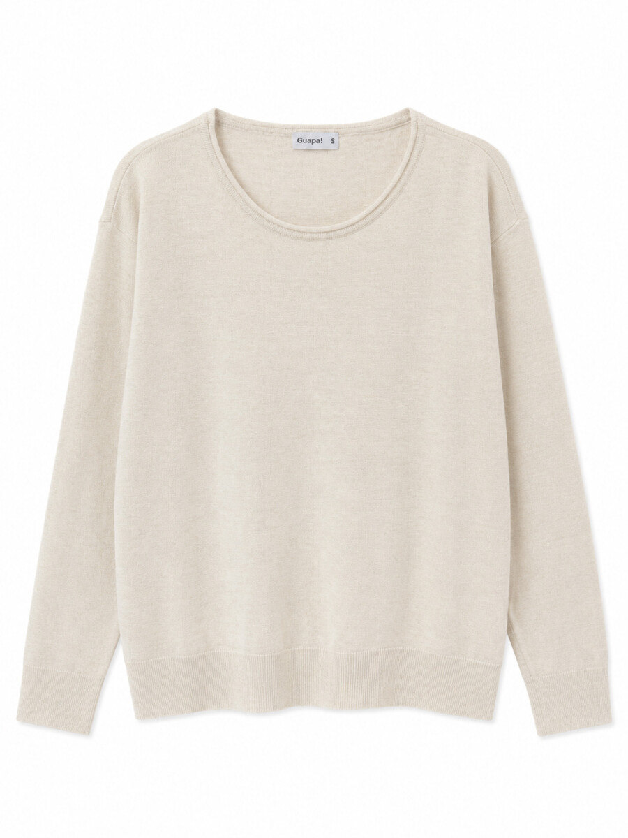 SWEATER BACK - OFF WHITE 