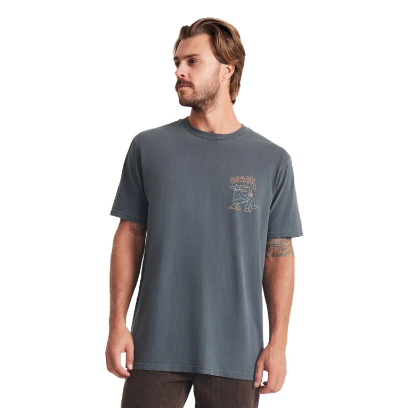 Remera Roark Namastay Here - Gris Remera Roark Namastay Here - Gris