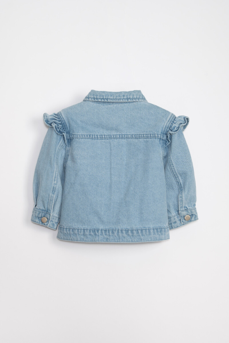 Campera jean Celeste