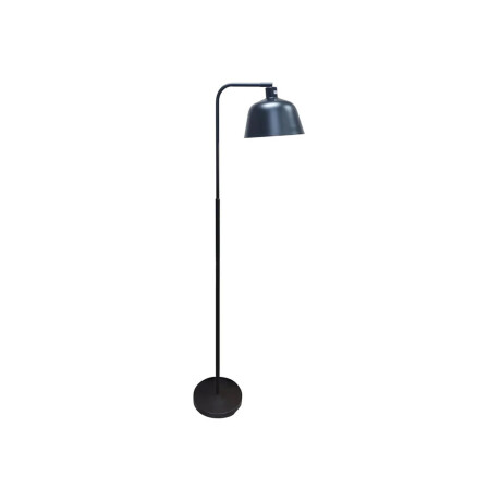 Lámpara De Pie Estilo Industrial Metal Moderna Minimalista Marrón Oscuro
