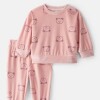 Set 2pz plush rosa CARTERS Set 2pz plush rosa CARTERS