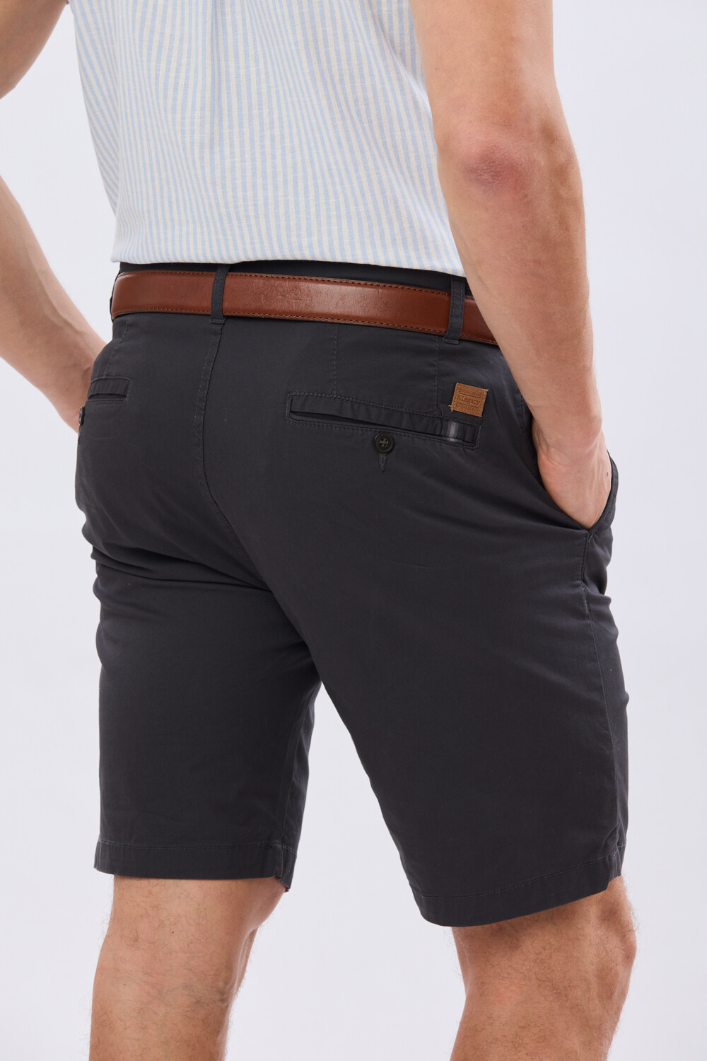 BERMUDA CLASICA Gris