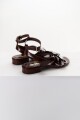 SANDALIA ARO MARRON