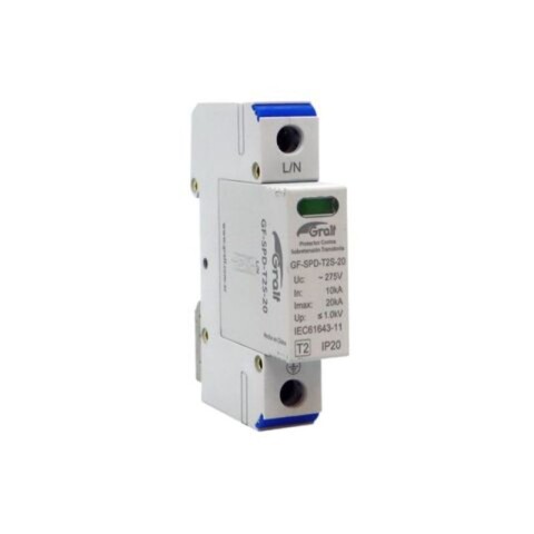 DESCARGADOR DPS UNIPOLAR 20KA - GRALF DESCARGADOR DPS UNIPOLAR 20KA - GRALF