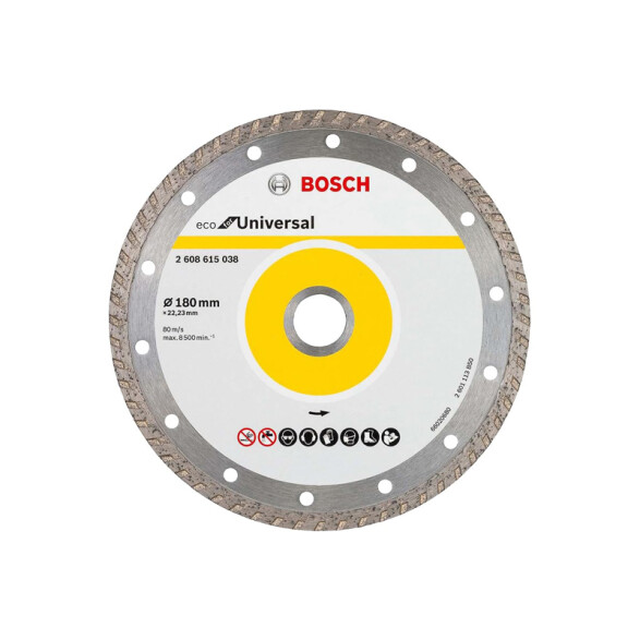 Disco diamantado turbo Ø180mm Eco Universal Bosch BS3240