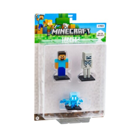 Minecraft - Figuras Pack X3 Skeleton - MC2020 001