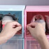 Caja Organizadora Zapatos Zapatera 24 Unidades Caja Apilable Variante Color Celeste