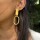 Mini Oval Earrings Dorado