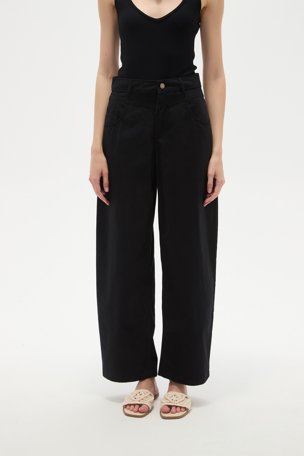 Pantalon Grava Negro