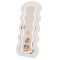 Espejo Ondulado Con Luz Led Led-m-01 BLANCO