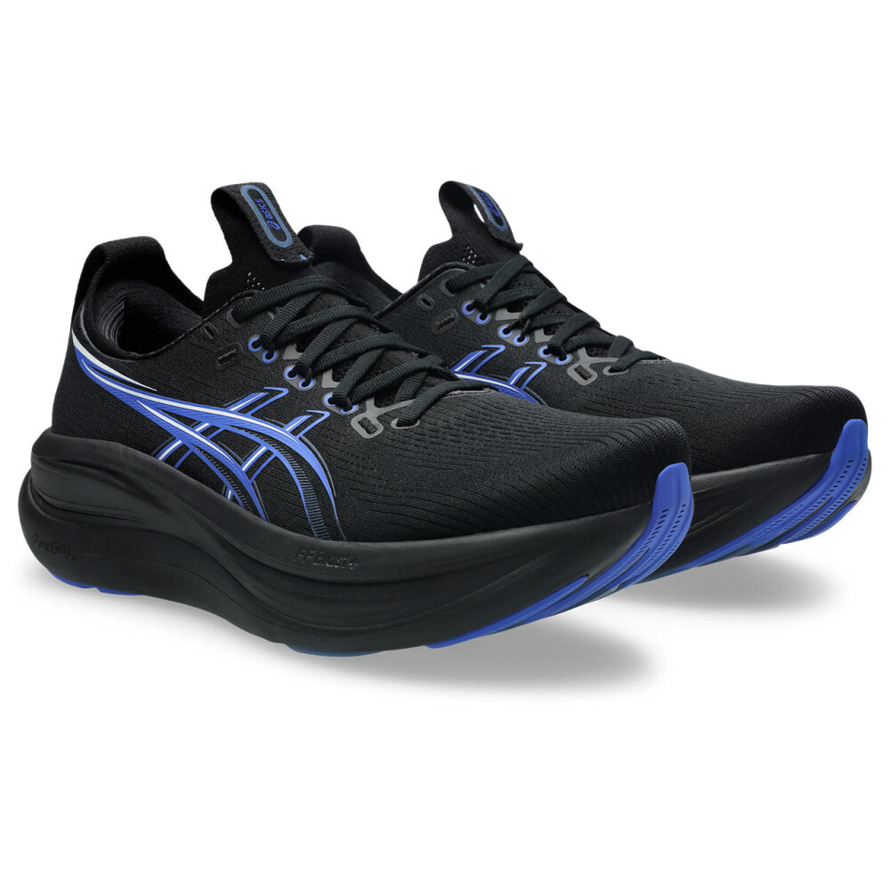 Zapatillas Running GEL-Nimbus 28 Hombre Black/neon Blue