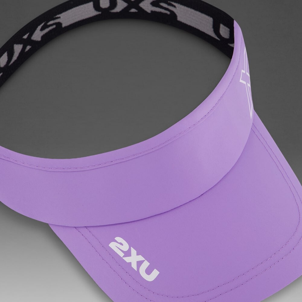 Performance Visor - Unisex Grape Fizz/white