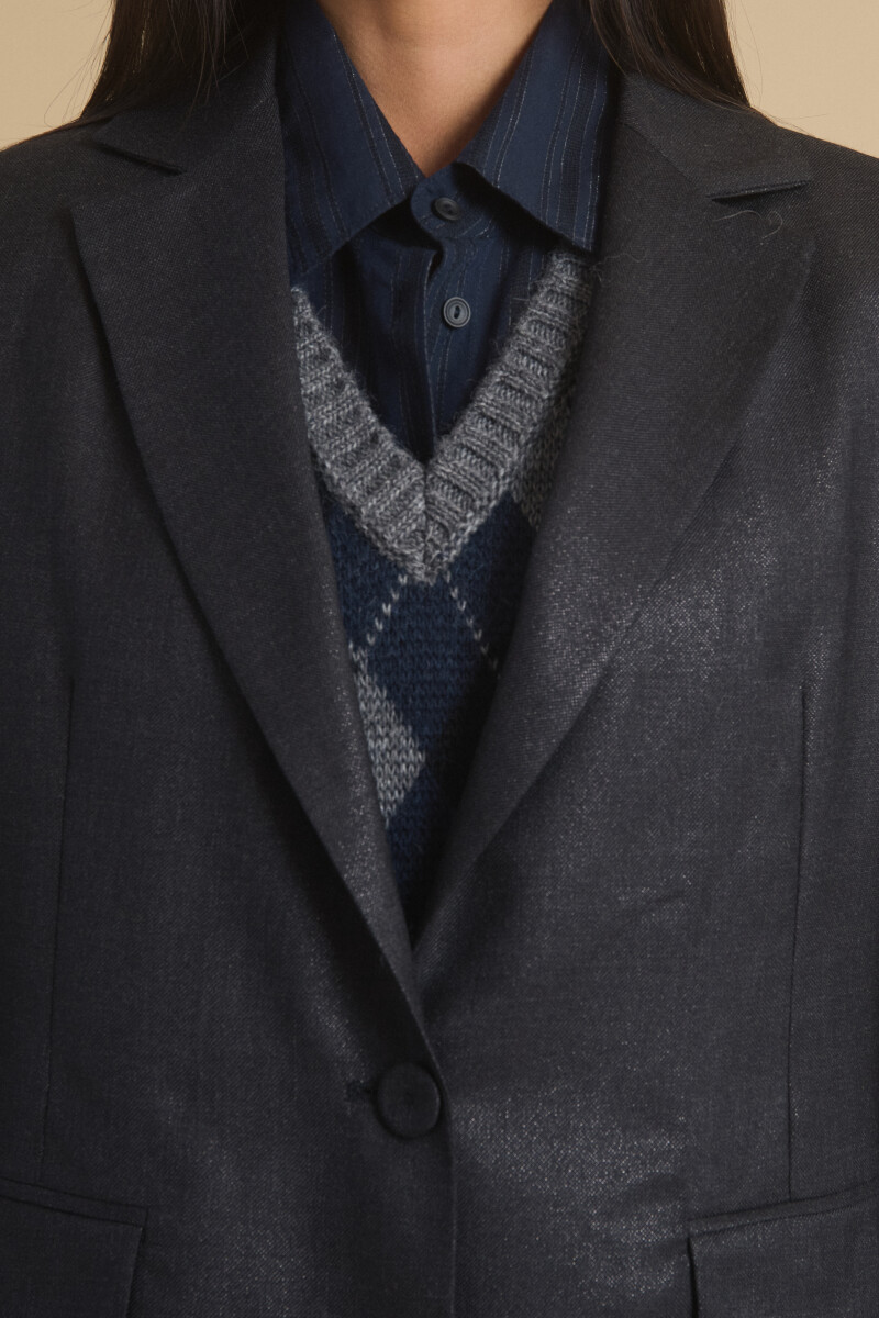 CHAQUETA Negro