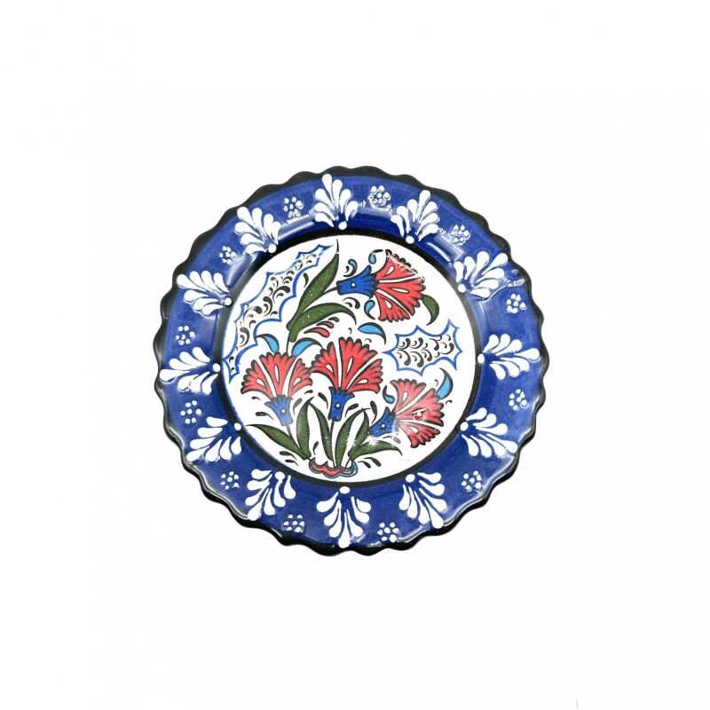 Platillo de cerámica individual Azul